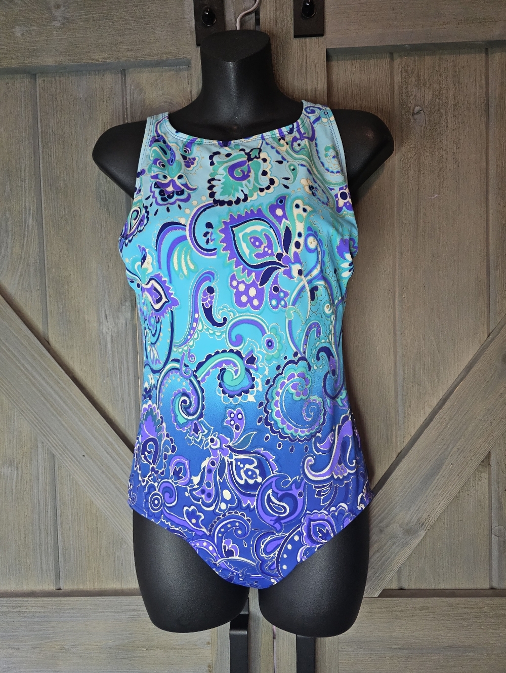 Vintage Longitude Swimsuit sz 10